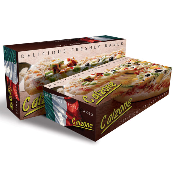 PRINTED CALZONE BOX