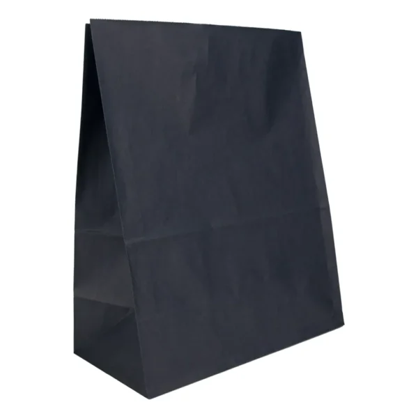 GRAB PAPER BAG BLACK MEDIUM